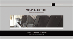 Desktop Screenshot of miapelletterie.com